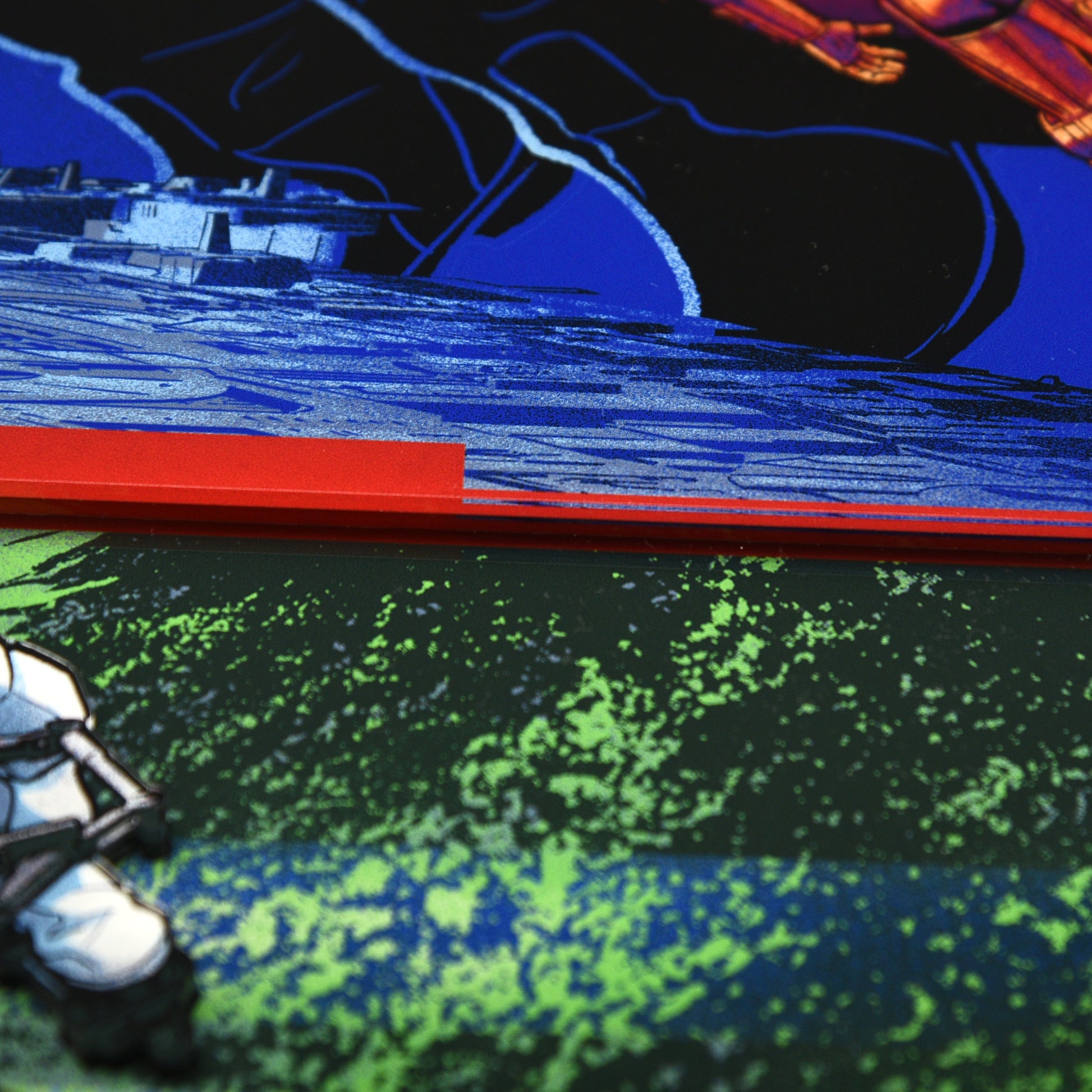 Martin Ansin "Return of the Jedi (The Empire Falls)" Art Print - Multi-Layer Acrylic