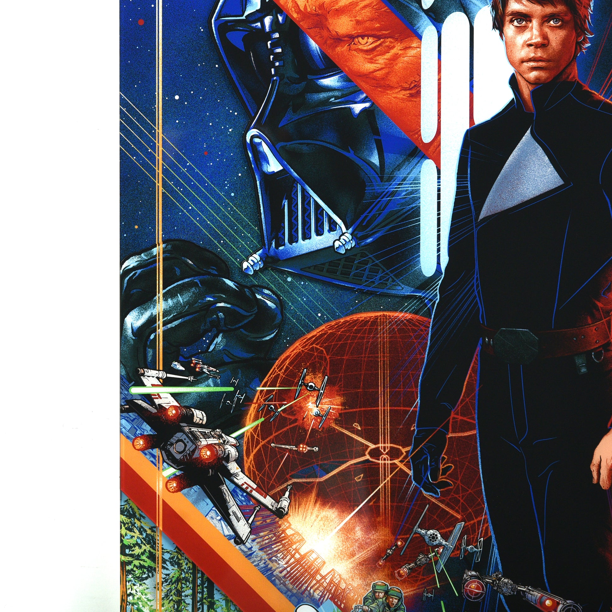 Martin Ansin "Return of the Jedi (The Empire Falls)" Multi-Layer Acrylic