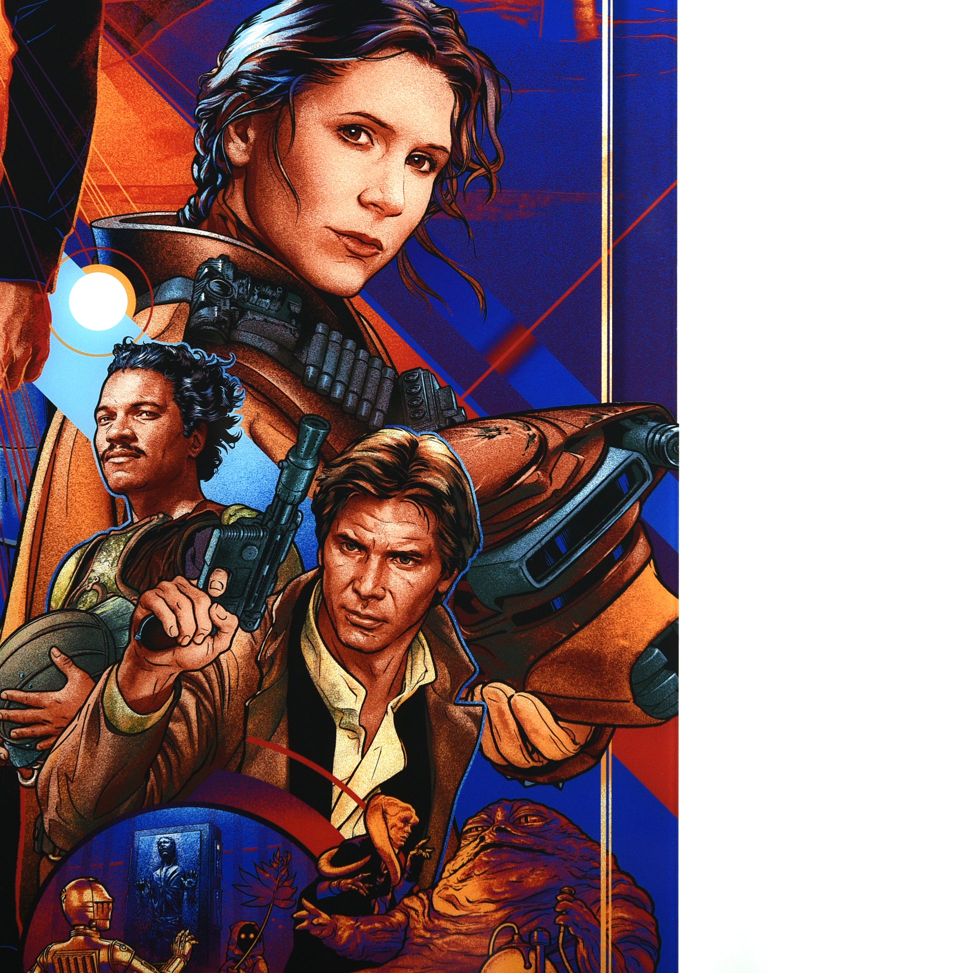 Martin Ansin "Return of the Jedi (The Empire Falls)" Multi-Layer Acrylic