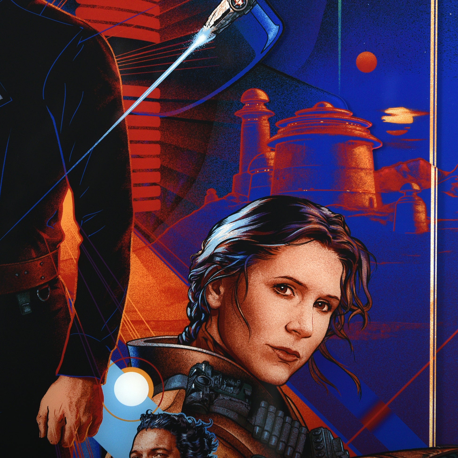 Martin Ansin "Return of the Jedi (The Empire Falls)" Multi-Layer Acrylic