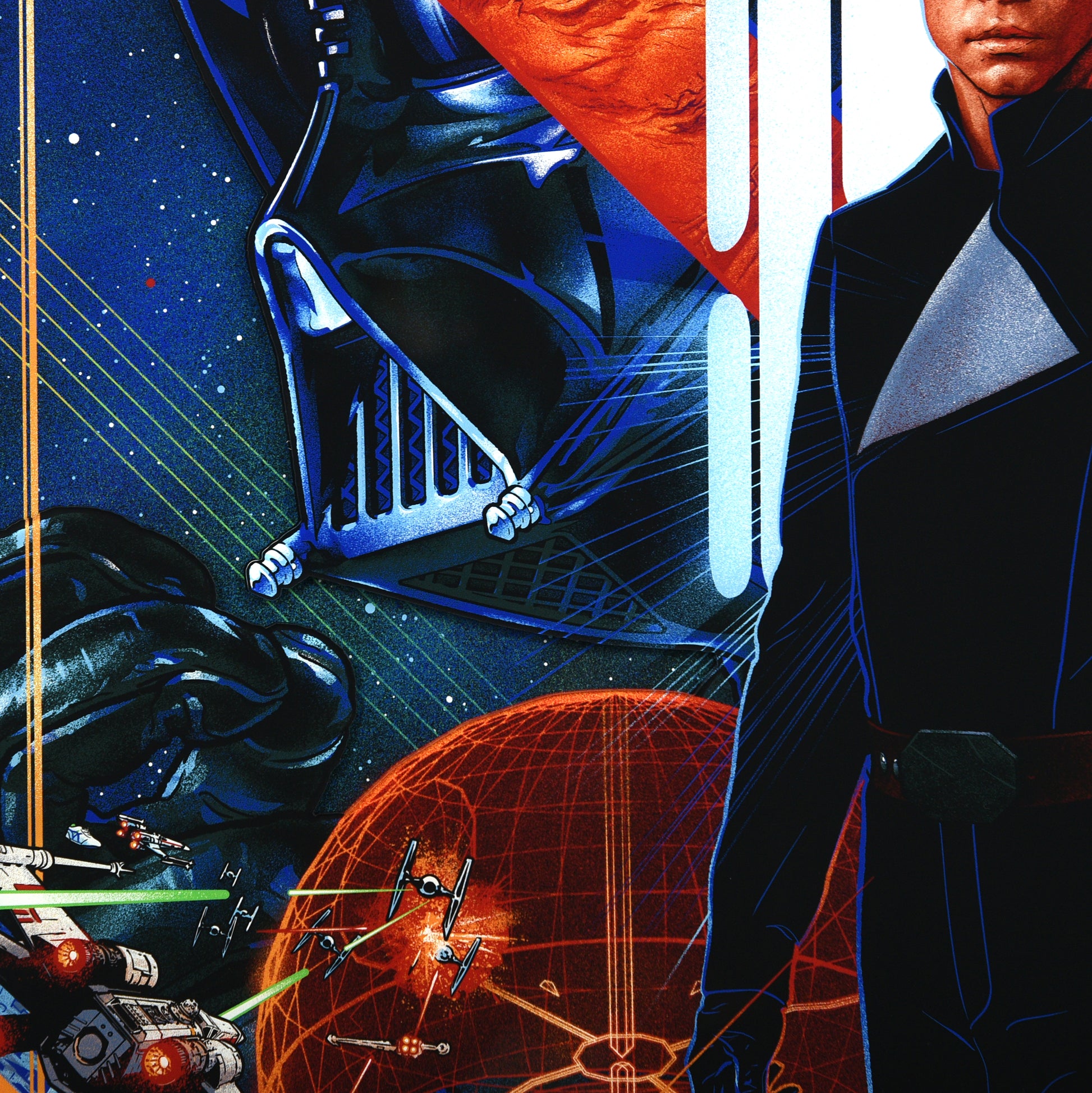 Martin Ansin "Return of the Jedi (The Empire Falls)" Multi-Layer Acrylic
