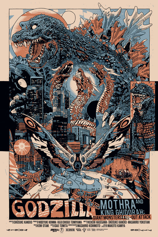 Tyler Stout "GMK: Giant Monsters All-Out Attack"