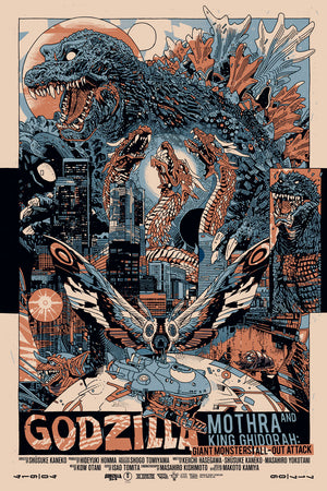 Tyler Stout "GMK: Giant Monsters All-Out Attack"