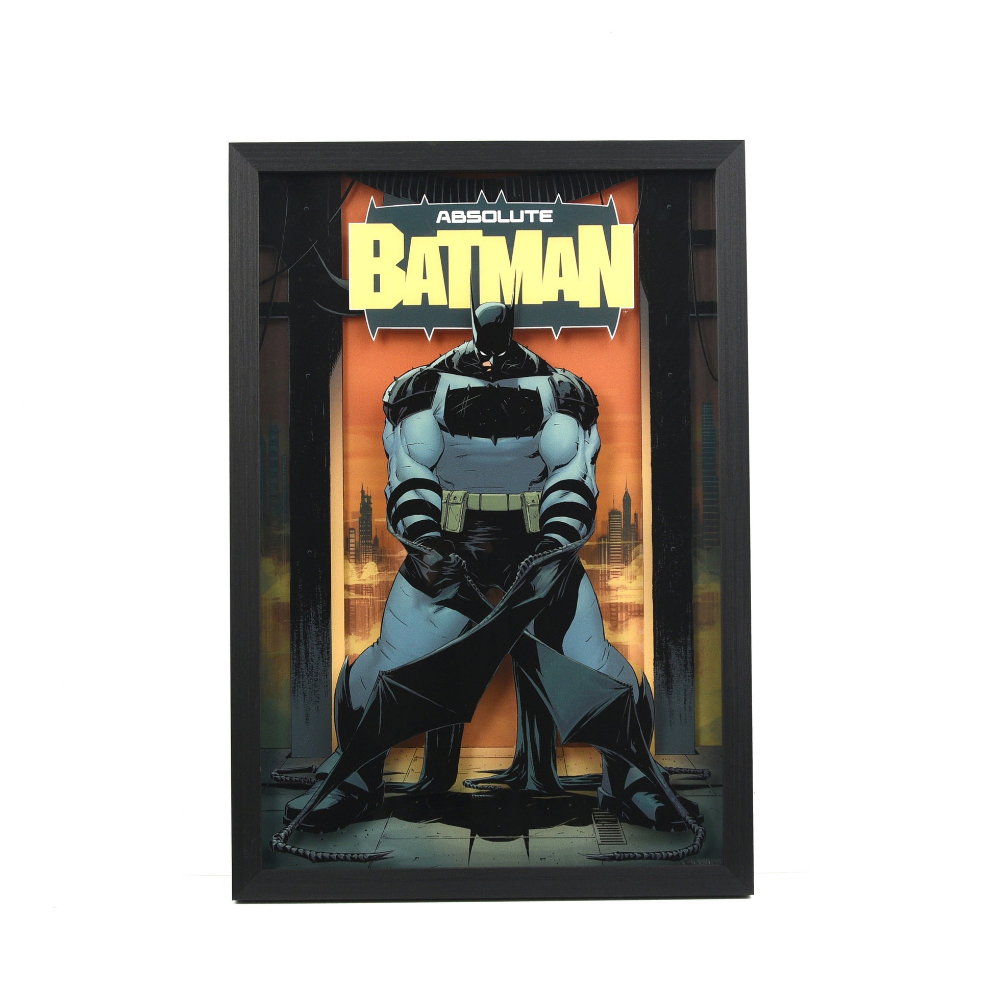 Nick Dragotta "Absolute Batman #1" Framed Acrylic Diorama