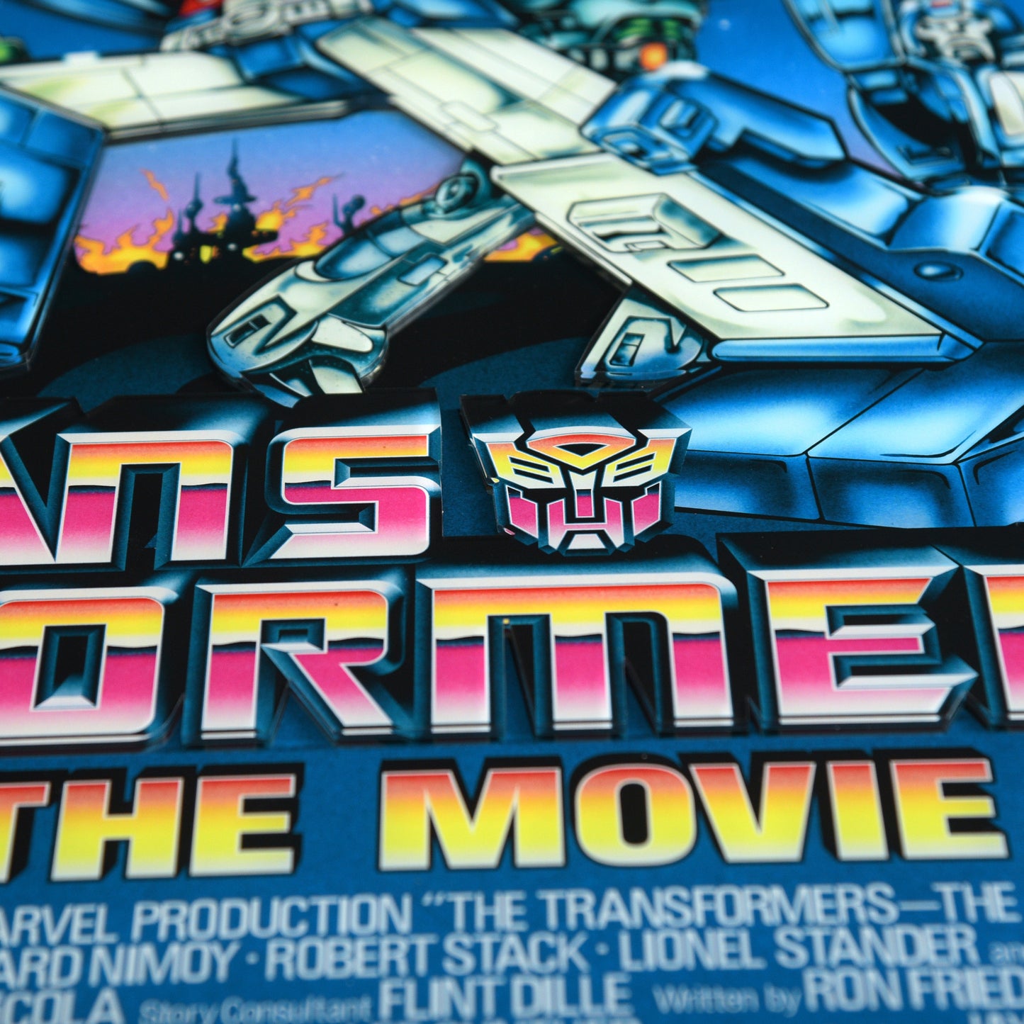 The Transformers: The Movie - Multi-Layer Acrylic