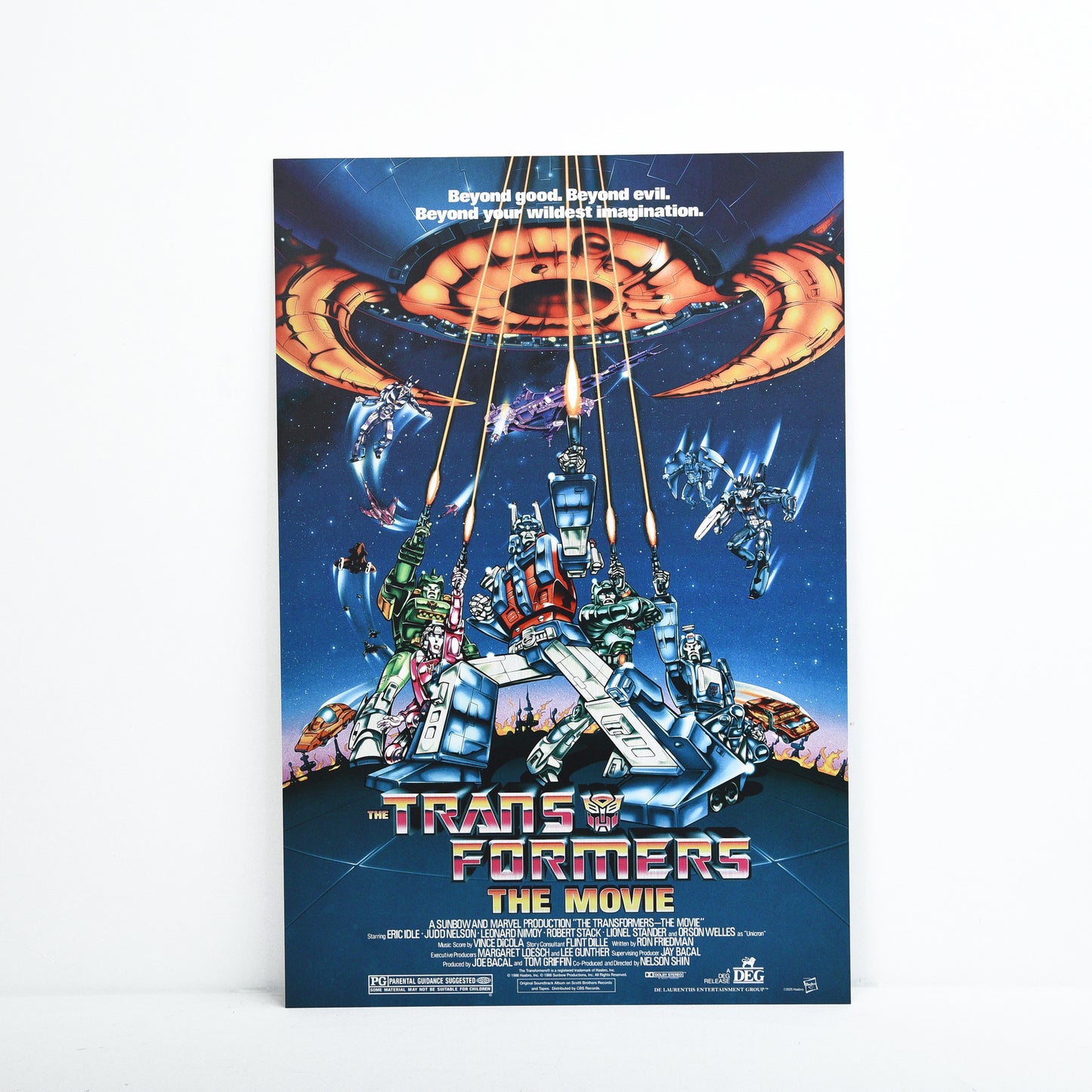 The Transformers: The Movie - Aluminum Print