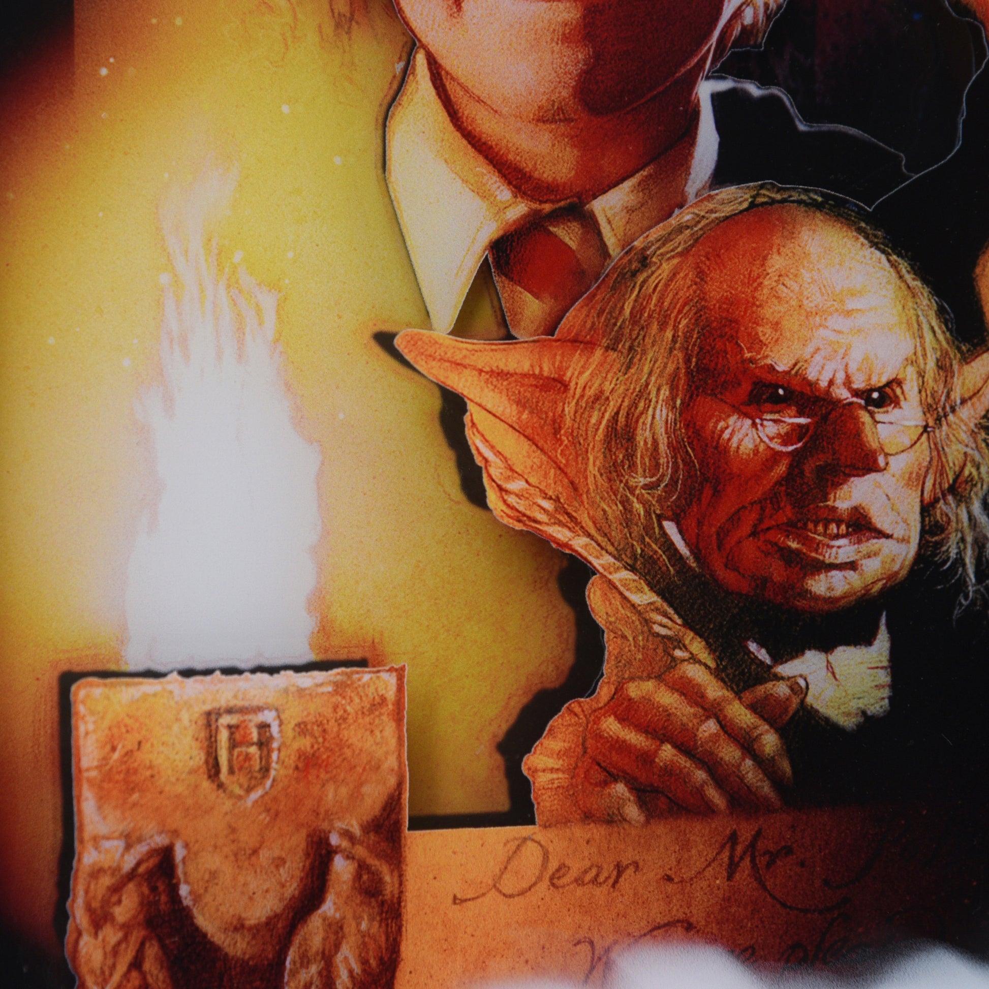 Drew Struzan "Harry Potter and the Sorcerer's Stone" Framed Acrylic Diorama