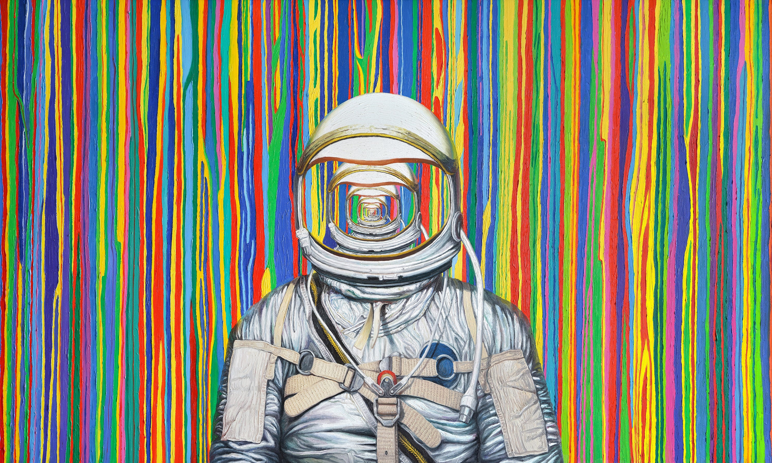 Shang Chengxiang "Self Direction" Canvas Print