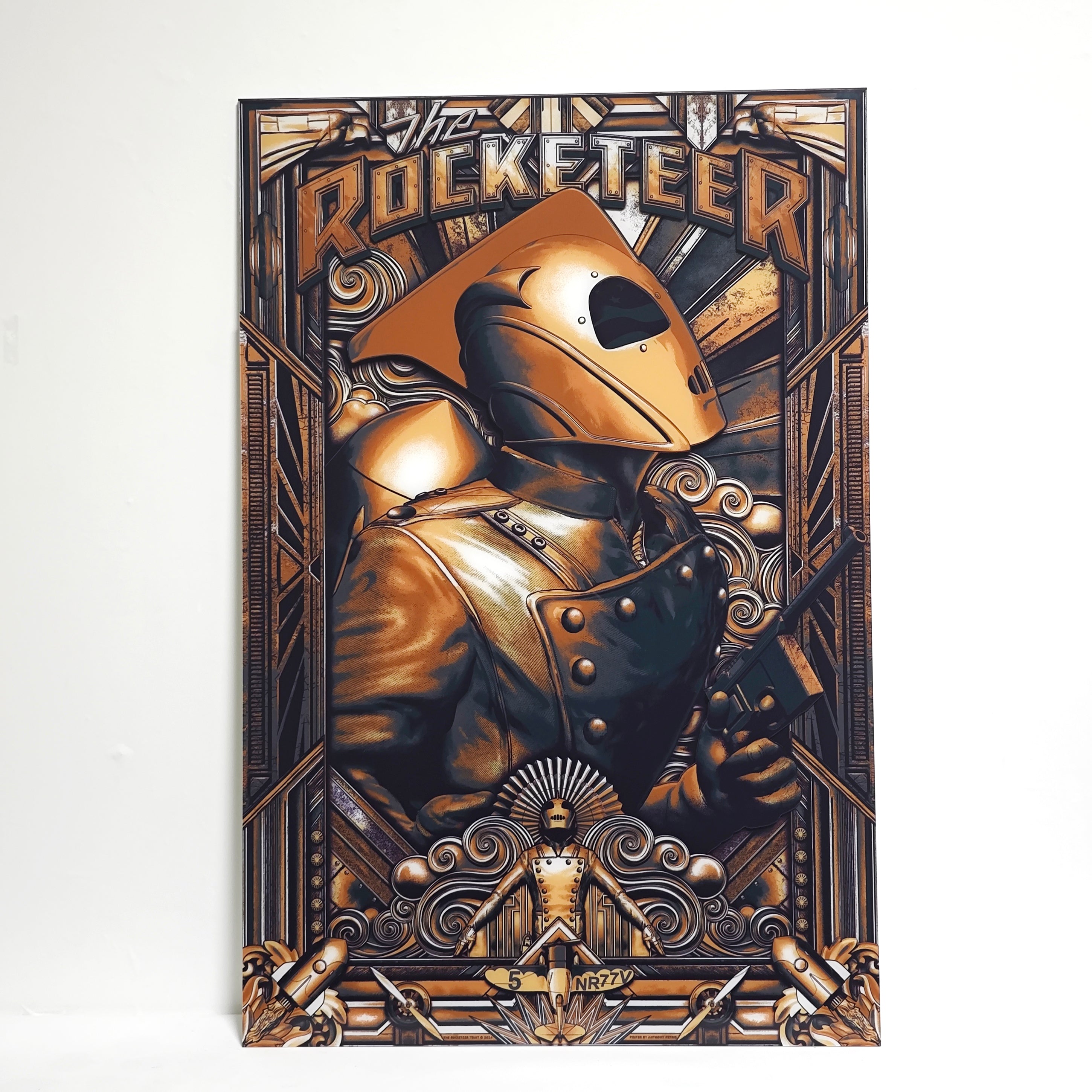 Anthony Petrie "The Rocketeer" Multi-Layer Acrylic