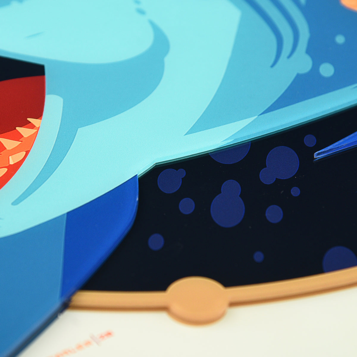 Tom Whalen "JAWS" Multi-Layer Acrylic (24x16)