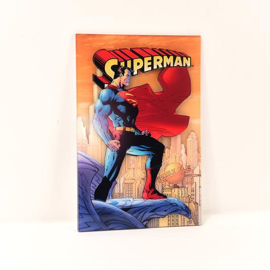 Jim Lee "Superman #204" Multi-Layer Acrylic Panel - Comic Size