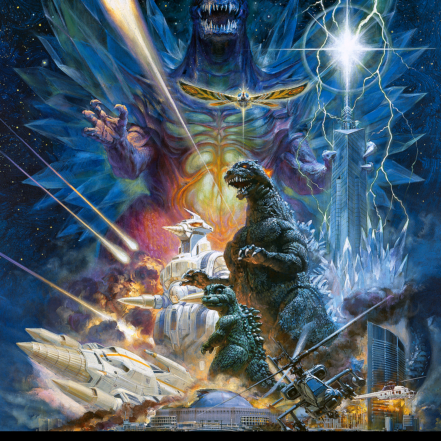 Noriyoshi Ohrai "Godzilla vs. Space Godzilla" Art Print Edition