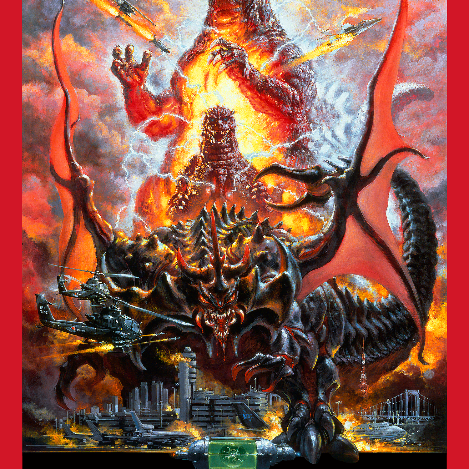 Noriyoshi Ohrai "Godzilla vs. Destoroyah" Art Print Edition