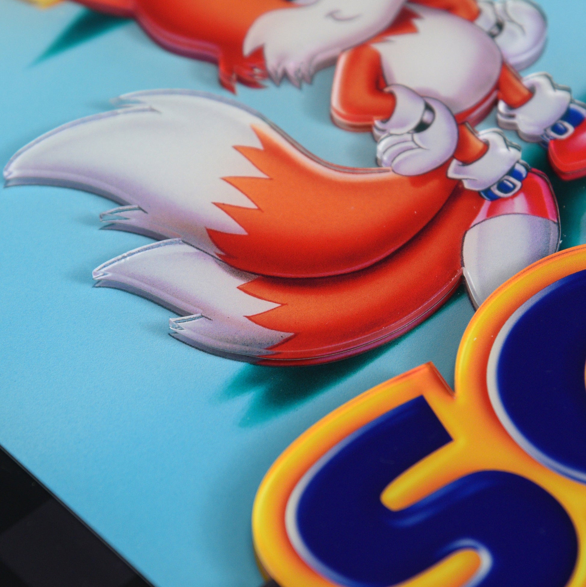 Sonic The Hedgehog 2 - Multi-Layer Acrylic