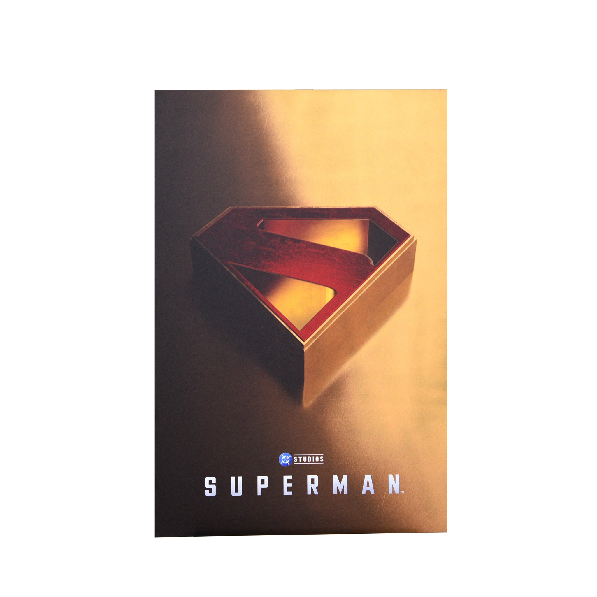Adam Spizak "Superman" Gold Aluminum Print