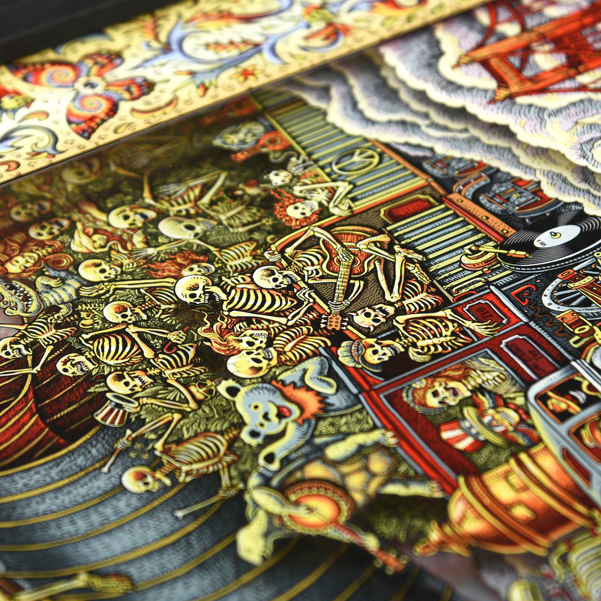 EMEK "Trip of Fools" Framed Acrylic Diorama