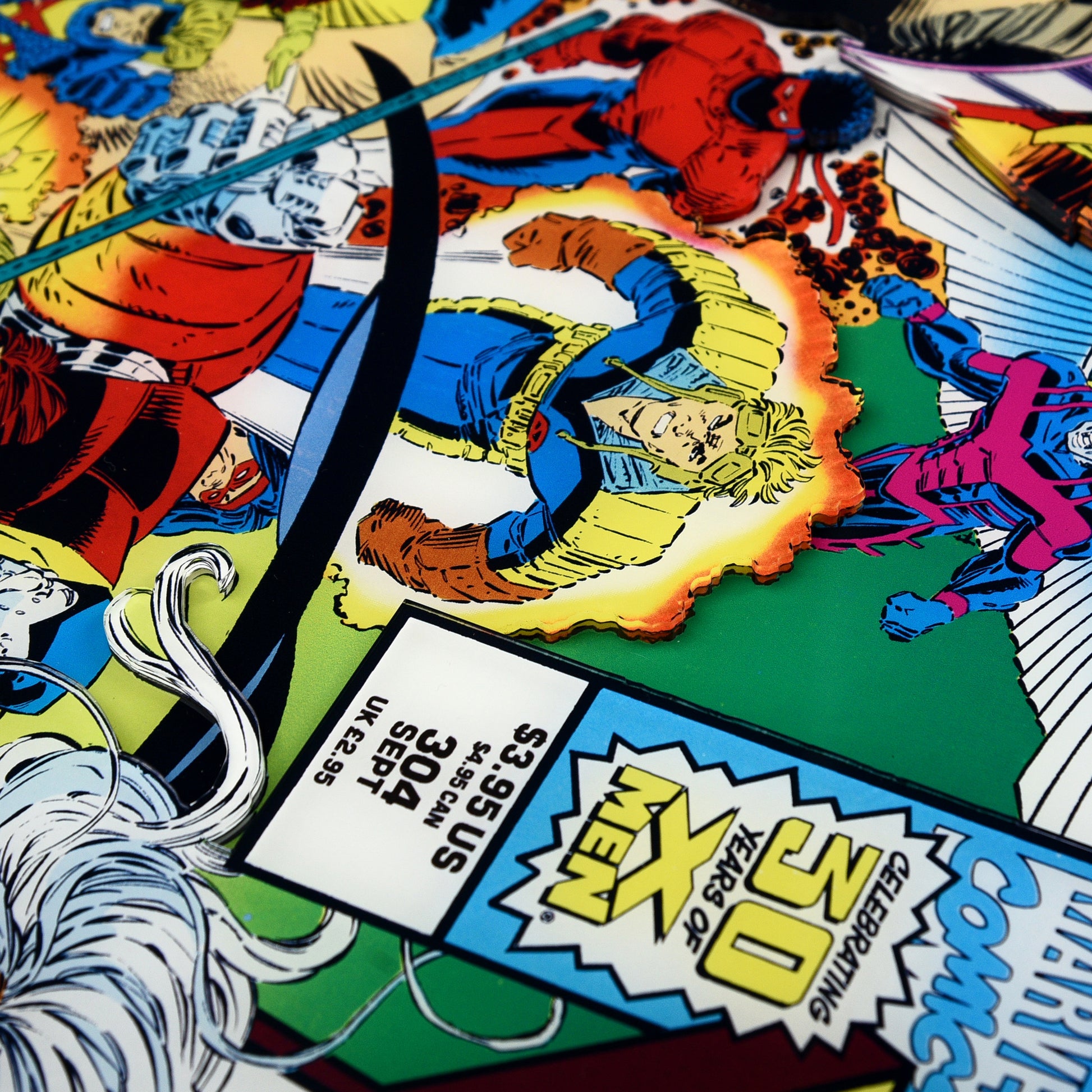 John Romita Jr. "The Uncanny X-Men #304" Multi-Layer Acrylic