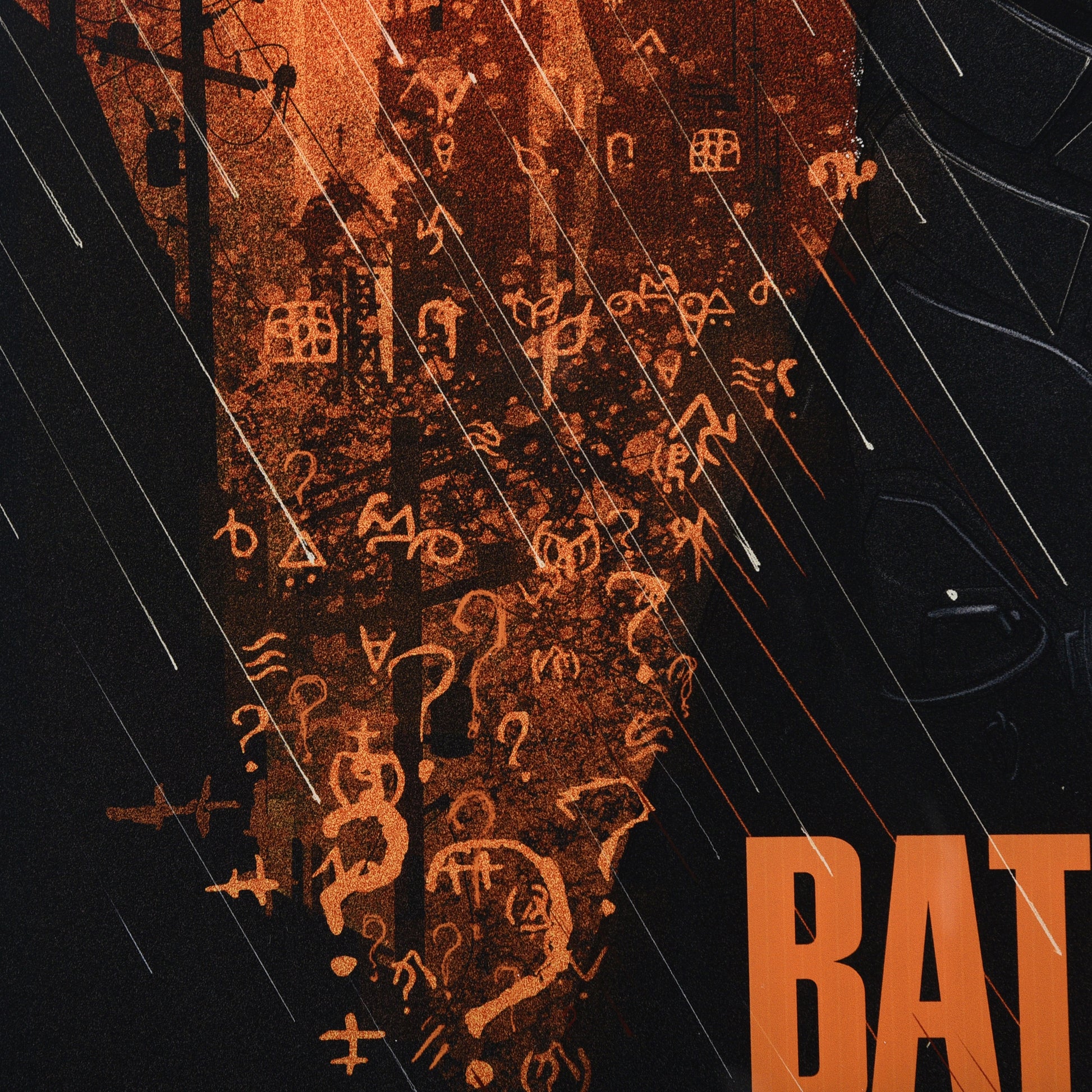 Bruno Vergauwen "The Batman" Variant - Acrylic Panel Print