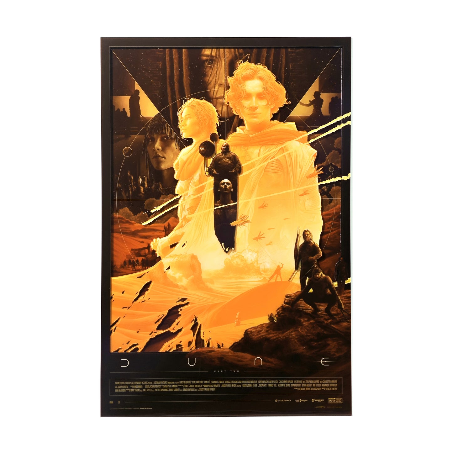 Jake Kontou "Dune: Part Two" Acrylic Panel Print