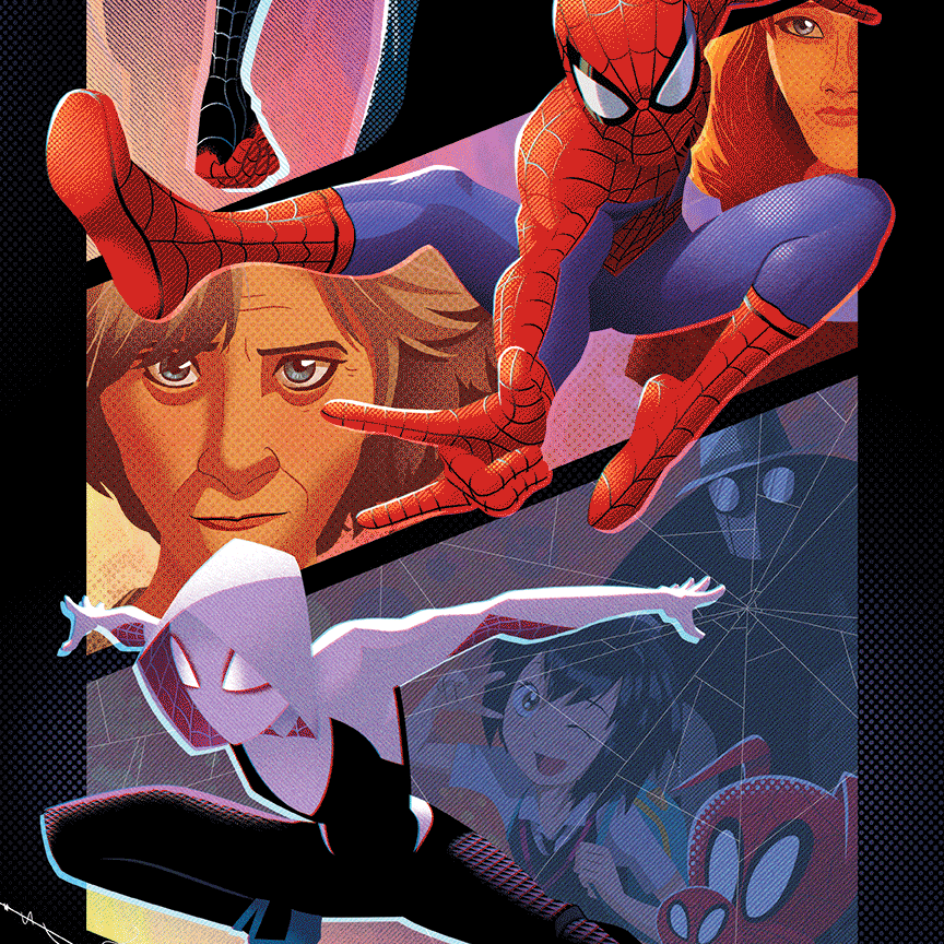 Joe Hogan "Into & Across the Spider-Verse" Foil Variant SET