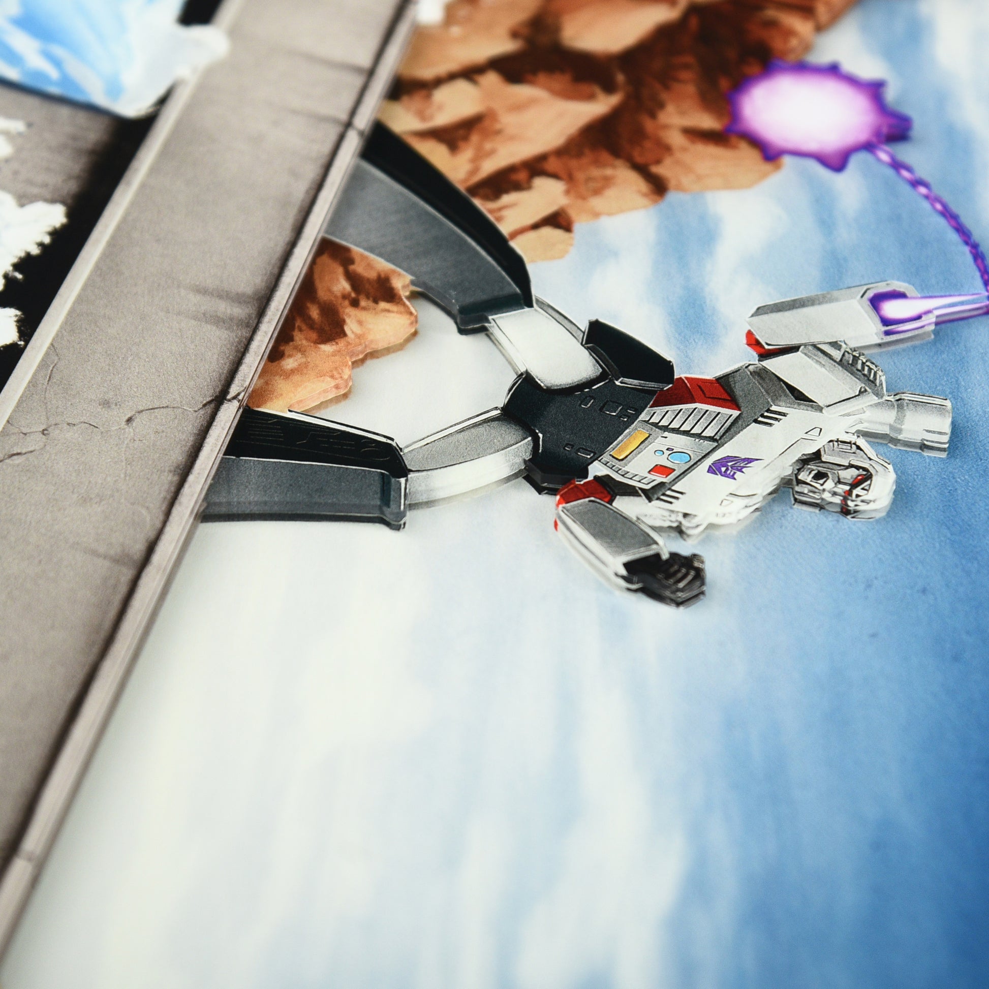 Matt Ferguson "Transformers: Megatron vs. Optimus Prime" Multi-Layer Acrylic