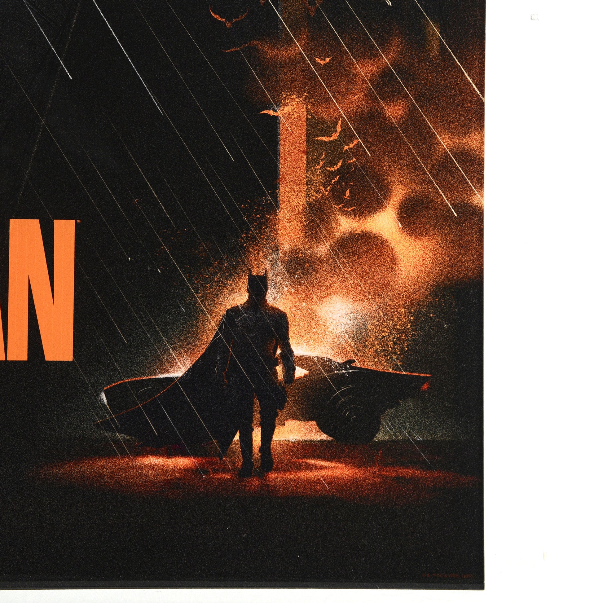 Bruno Vergauwen "The Batman" Variant - Acrylic Panel Print