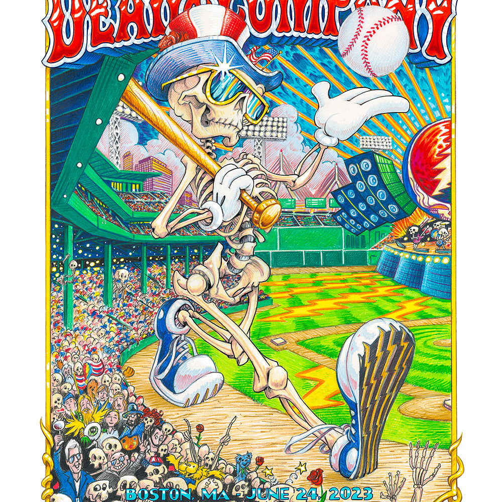 AJ Masthay "Dead & Company - Fenway Night #1 & #2" SET