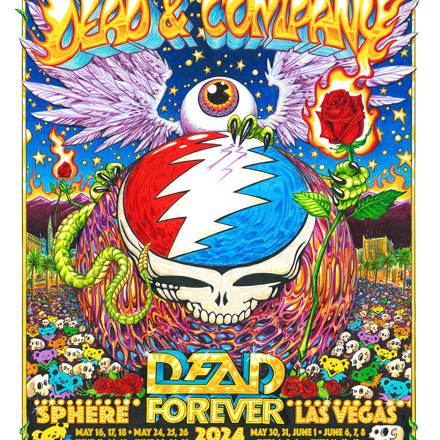 AJ Masthay "Dead & Co - Sphere Residency (No Aug Dates)" AE