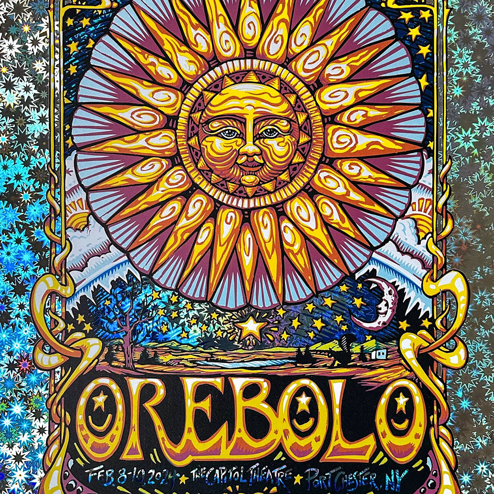 AJ Masthay "Orebolo- Capitol Theatre" Holo Foil AE