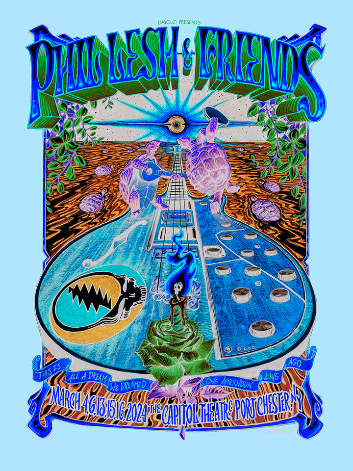 AJ Masthay "Phil Lesh & Friends - 84th Birthday" Inverse Variant