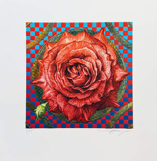 AJ Masthay "Infrared Roses" Red Edition