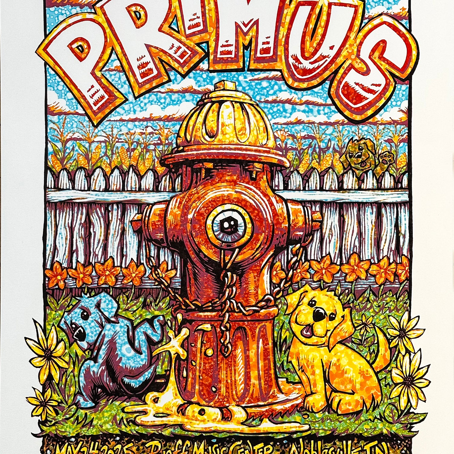 AJ Masthay "Primus - Noblesville, IN" Watercolor Variant