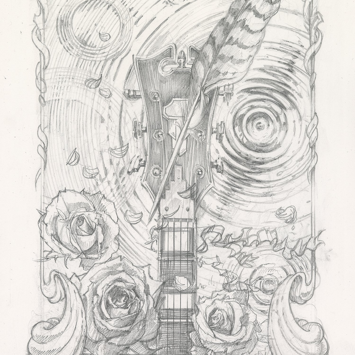 AJ Masthay "300 Years - Bob Weir Tribute" Graphite OG