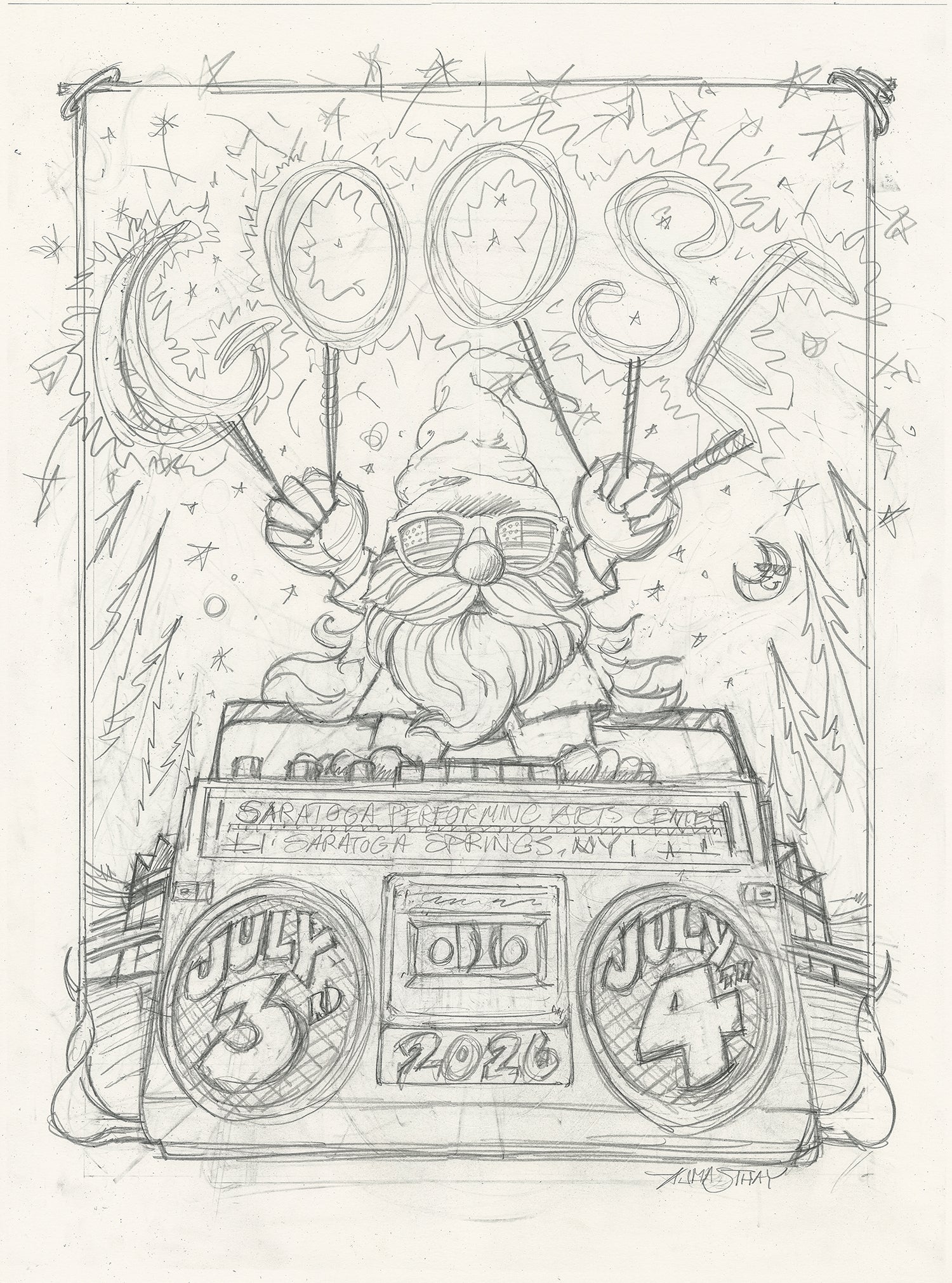 AJ Masthay "Goose @ SPAC" Graphite OG
