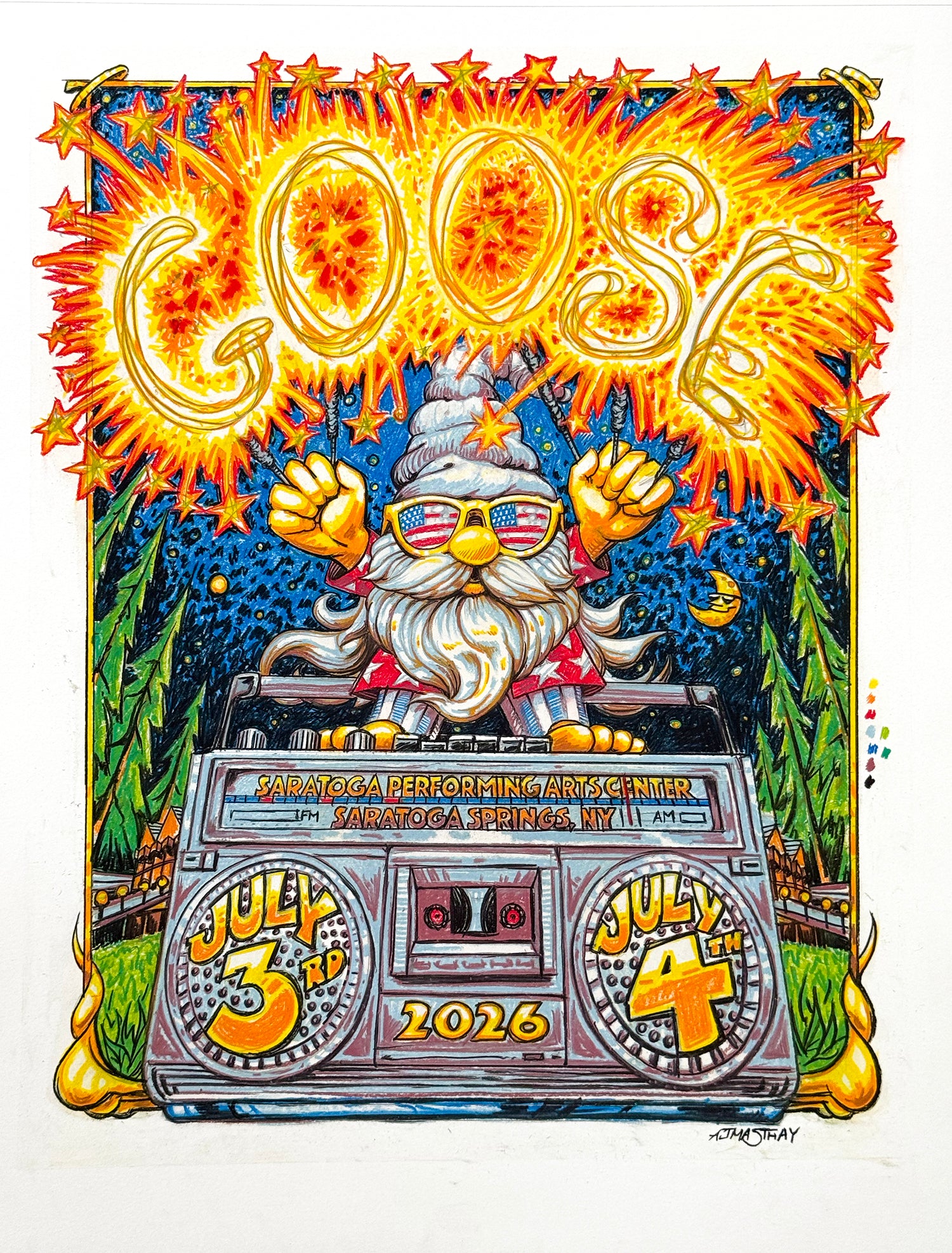 AJ Masthay "Goose @ SPAC" Color OG