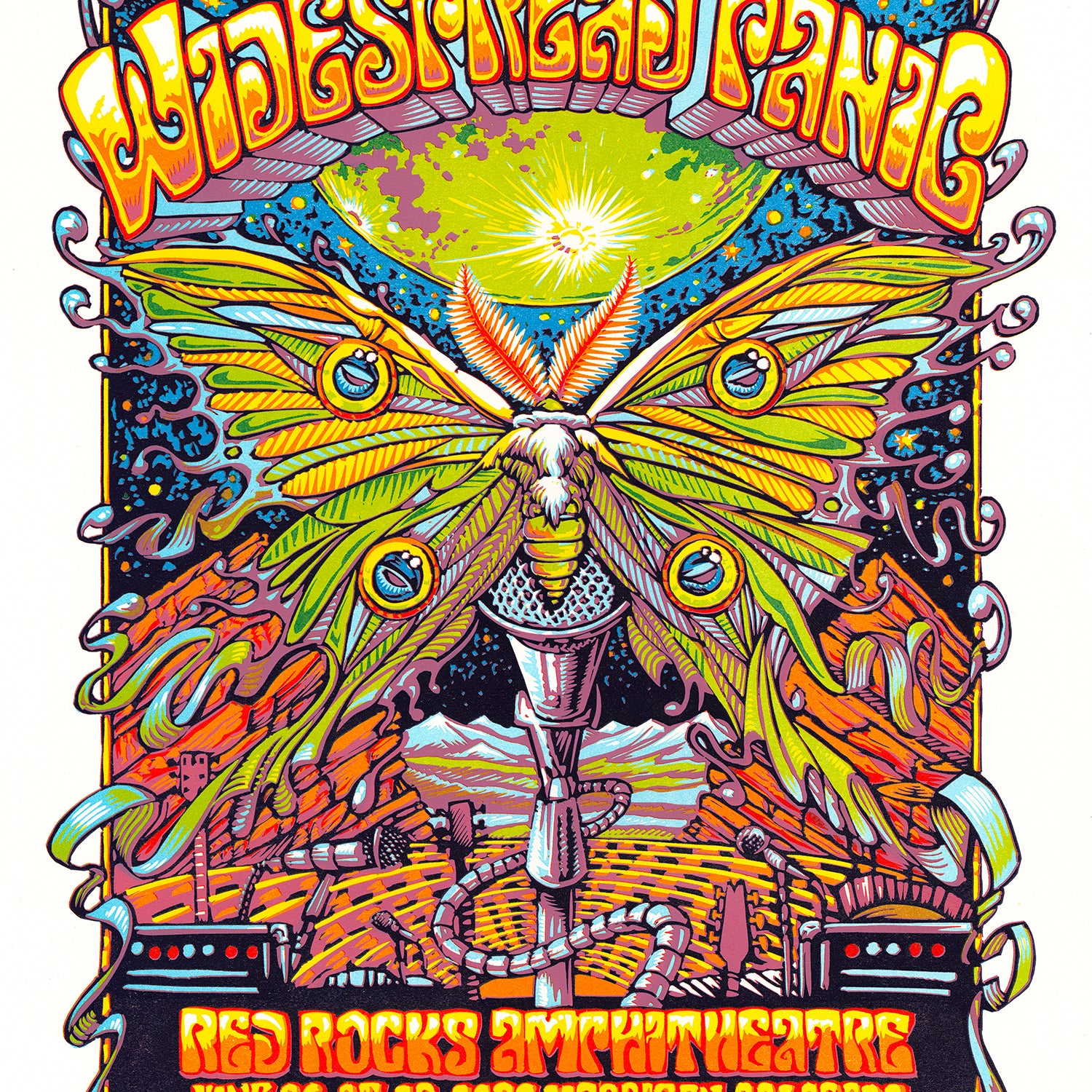 AJ Masthay "Widespread Panic @ Red Rocks" AE
