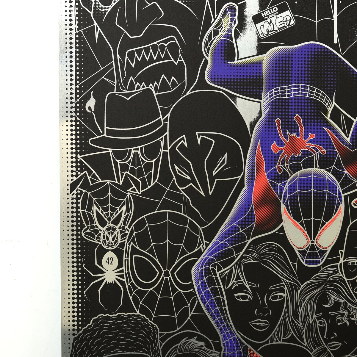 Bruce Yan "Spider-Man: Into the Spider-Verse" Aluminum Print