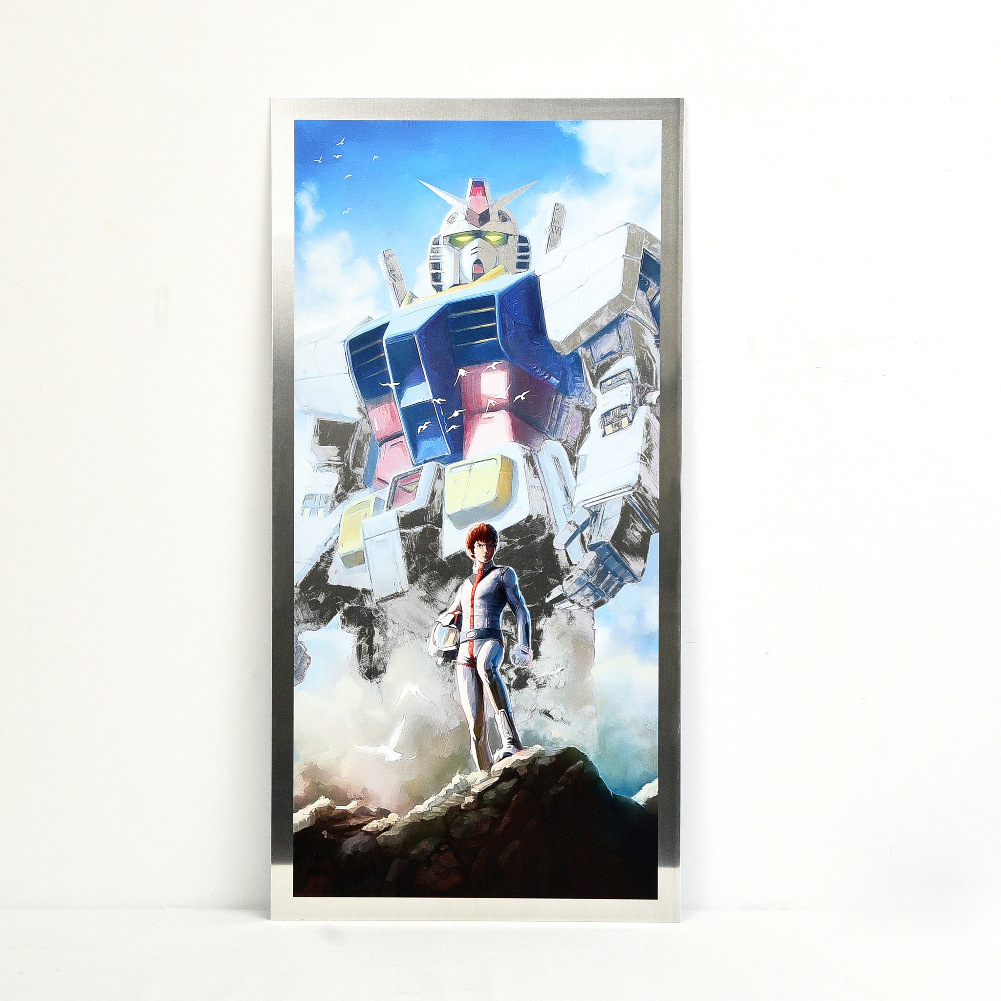 Hernan Carracedo "Mobile Gundam Pilot" Aluminum Print