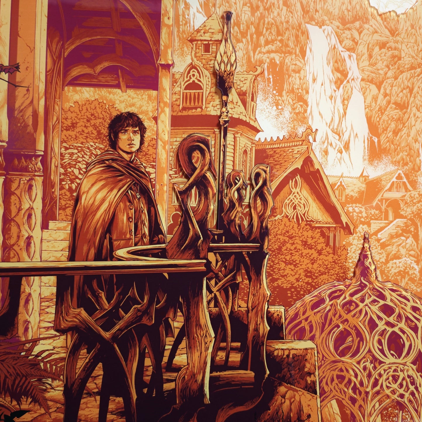 Ken Taylor "LOTR: The Fellowship of the Ring" Multi-Layer Acrylic Panel