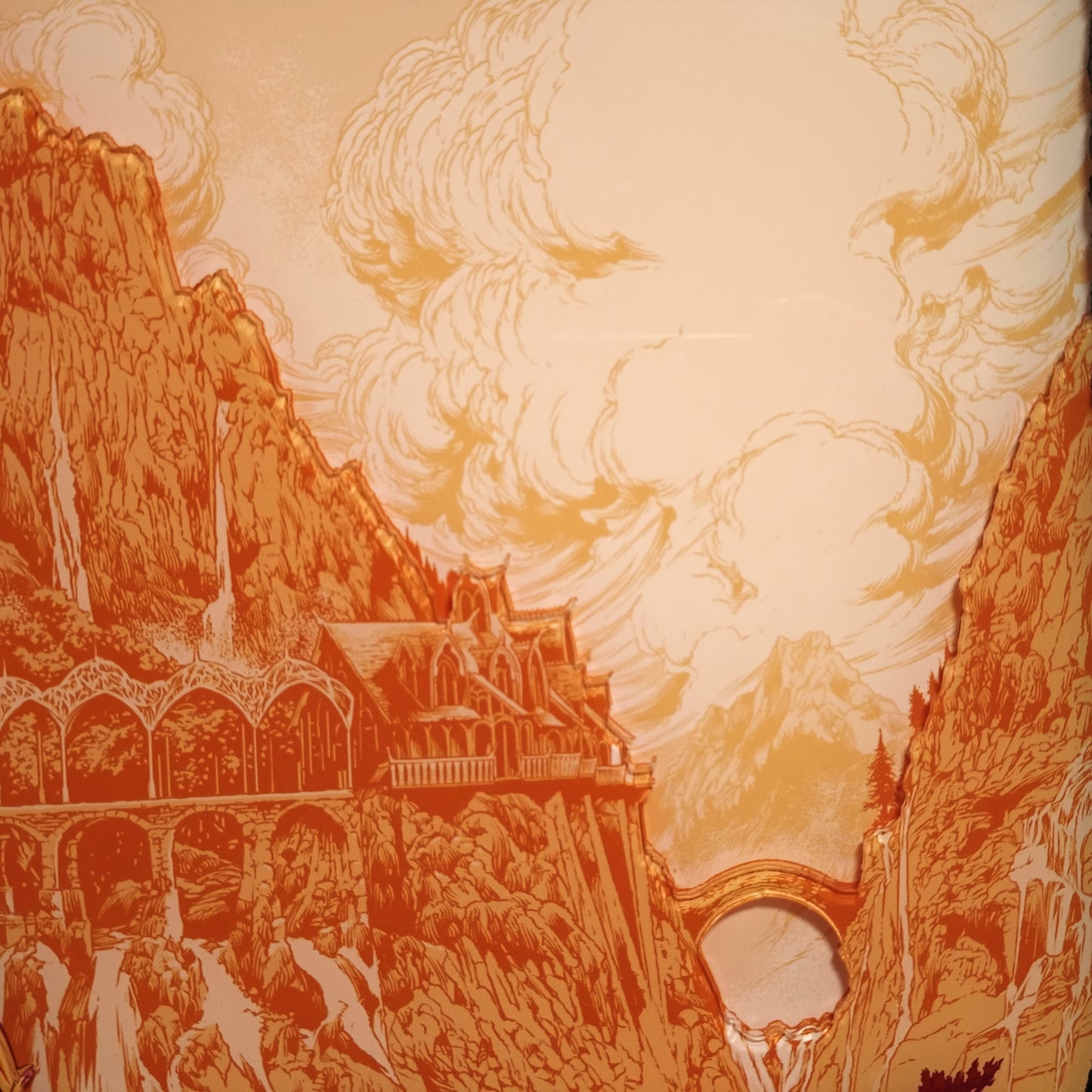 Ken Taylor "LOTR: The Fellowship of the Ring" Multi-Layer Acrylic Panel