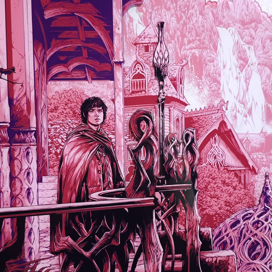 Ken Taylor "LOTR: The Fellowship of the Ring" Variant - Multi-Layer Acrylic Panel