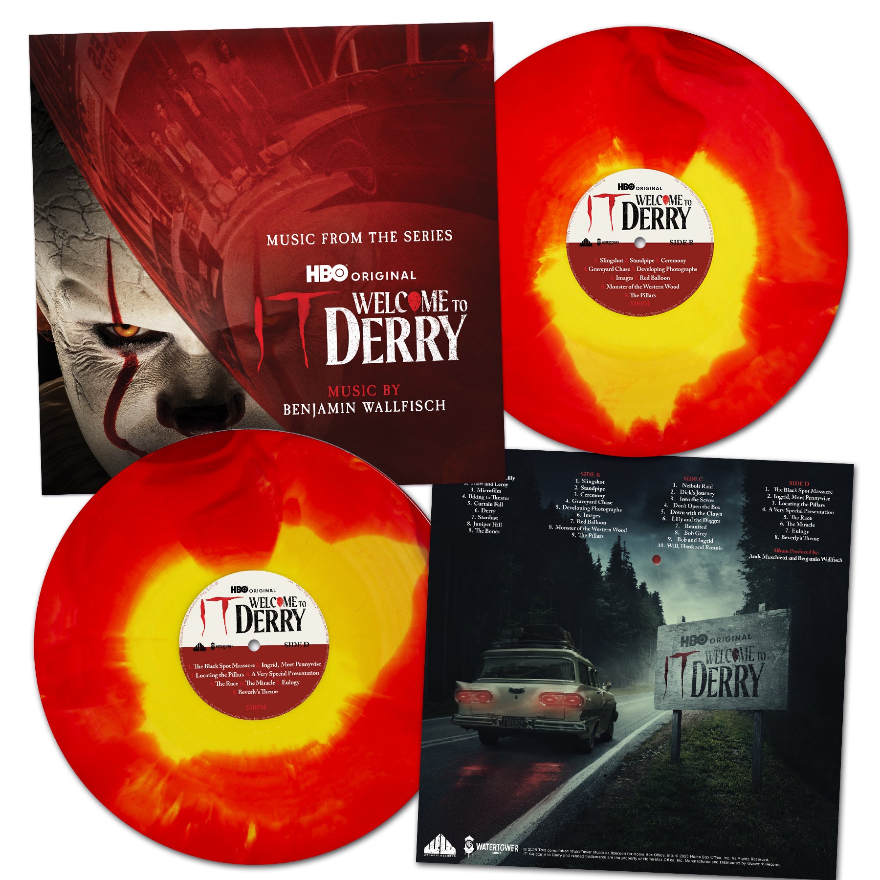 IT: Welcome To Derry - Original HBO Series Soundtrack 2x LP - Limited Edition BNG Exclusive