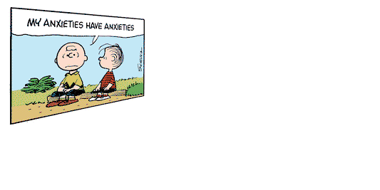 Charles M. Schulz "My Anxieties Have Anxieties" Multi-Layer Acrylic