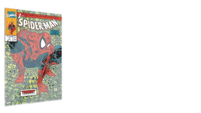 Todd McFarlane "Spider-Man #1" Multi-Layer Acrylic Panel (SET)