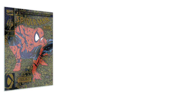 Todd McFarlane "Spider-Man #1" Multi-Layer Acrylic Panel (SET)