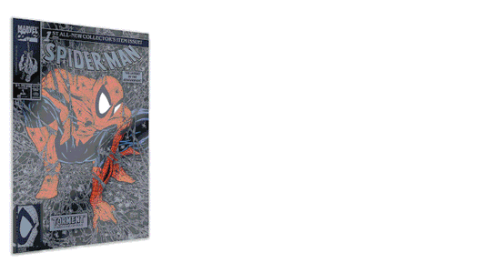Todd McFarlane "Spider-Man #1 (Silver)" Multi-Layer Acrylic Panel - Comic Size