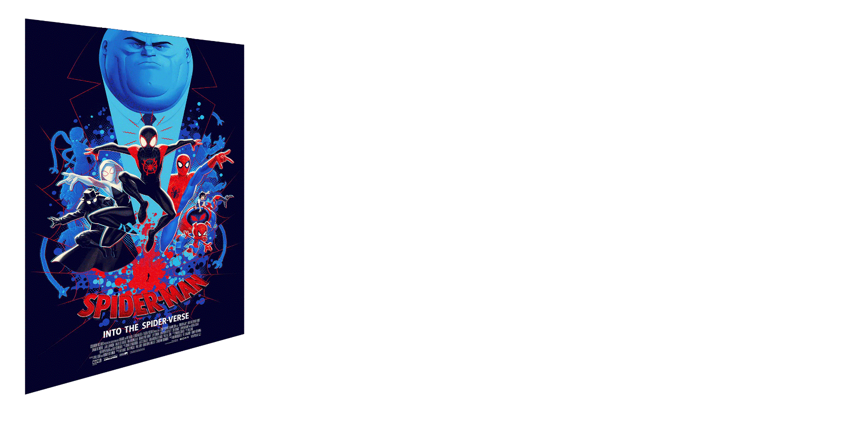 Phantom City Creative "Spider-Man: Into the Spider-Verse" Multi-Layer Acrylic