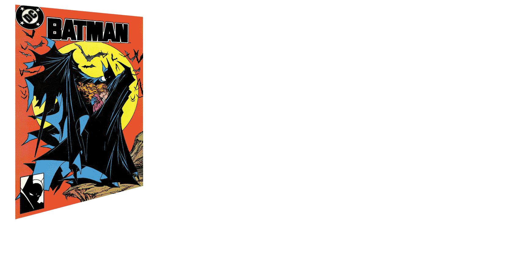 Todd McFarlane "Batman #423" Multi-Layer Acrylic (Comic Size)