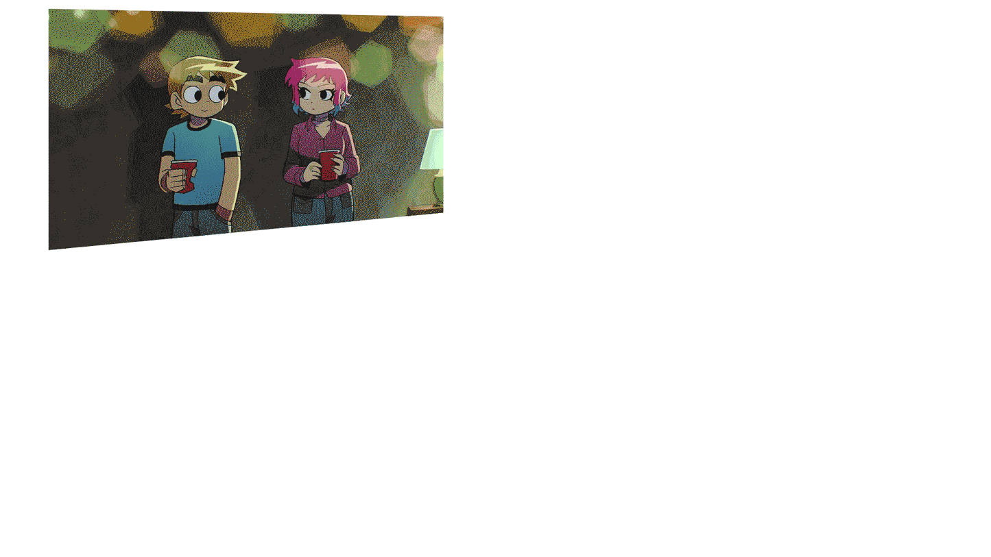 Scott Pilgrim Takes Off "Solo Cups" Multi-Layer Acrylic