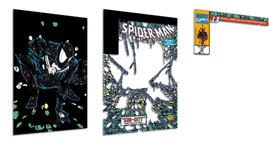 Todd McFarlane "Spider-Man #13" Multi-Layer Acrylic Panel - Comic Size